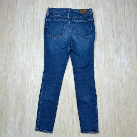 Madewell 9" Mid Rise Skinny Leg Stretch Casual Everyday Classic Denim Jeans 27 - Picture 6 of 15